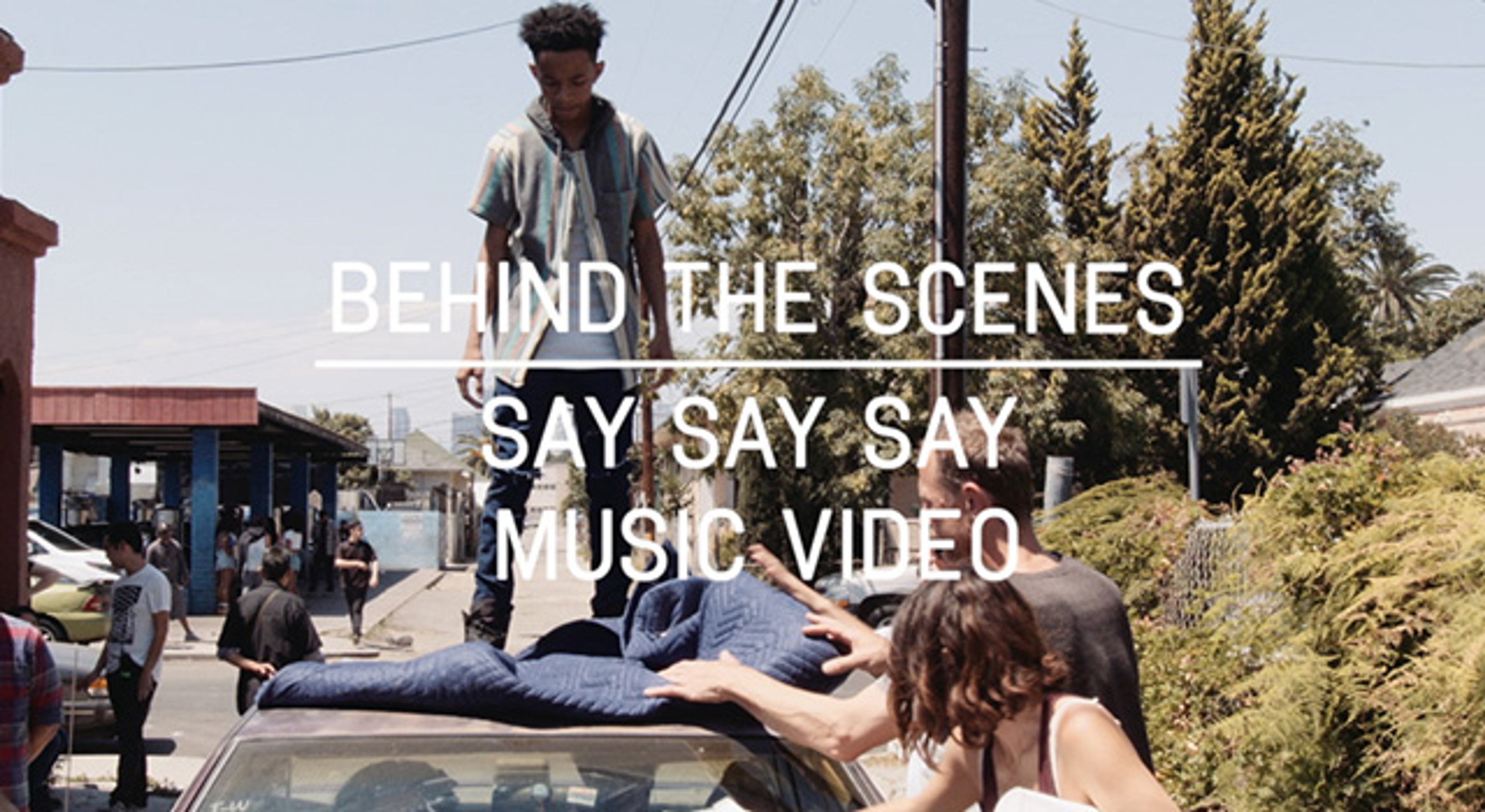 Go Behind-The-Scenes of the 'Say Say Say [2015 Remix]' Video