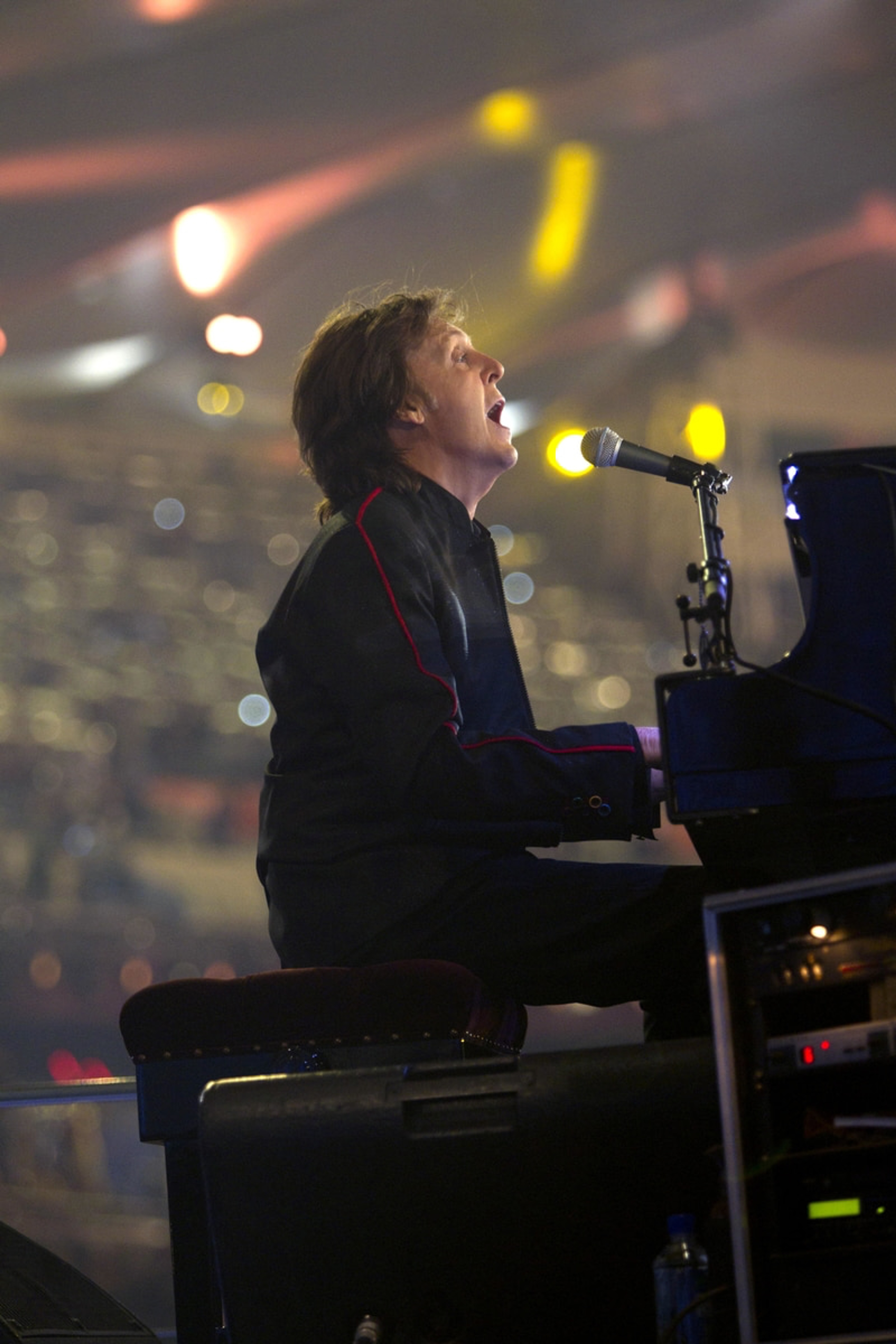 Paul performing at the Olympics Opening Ceremony, London, 27-Jul-12