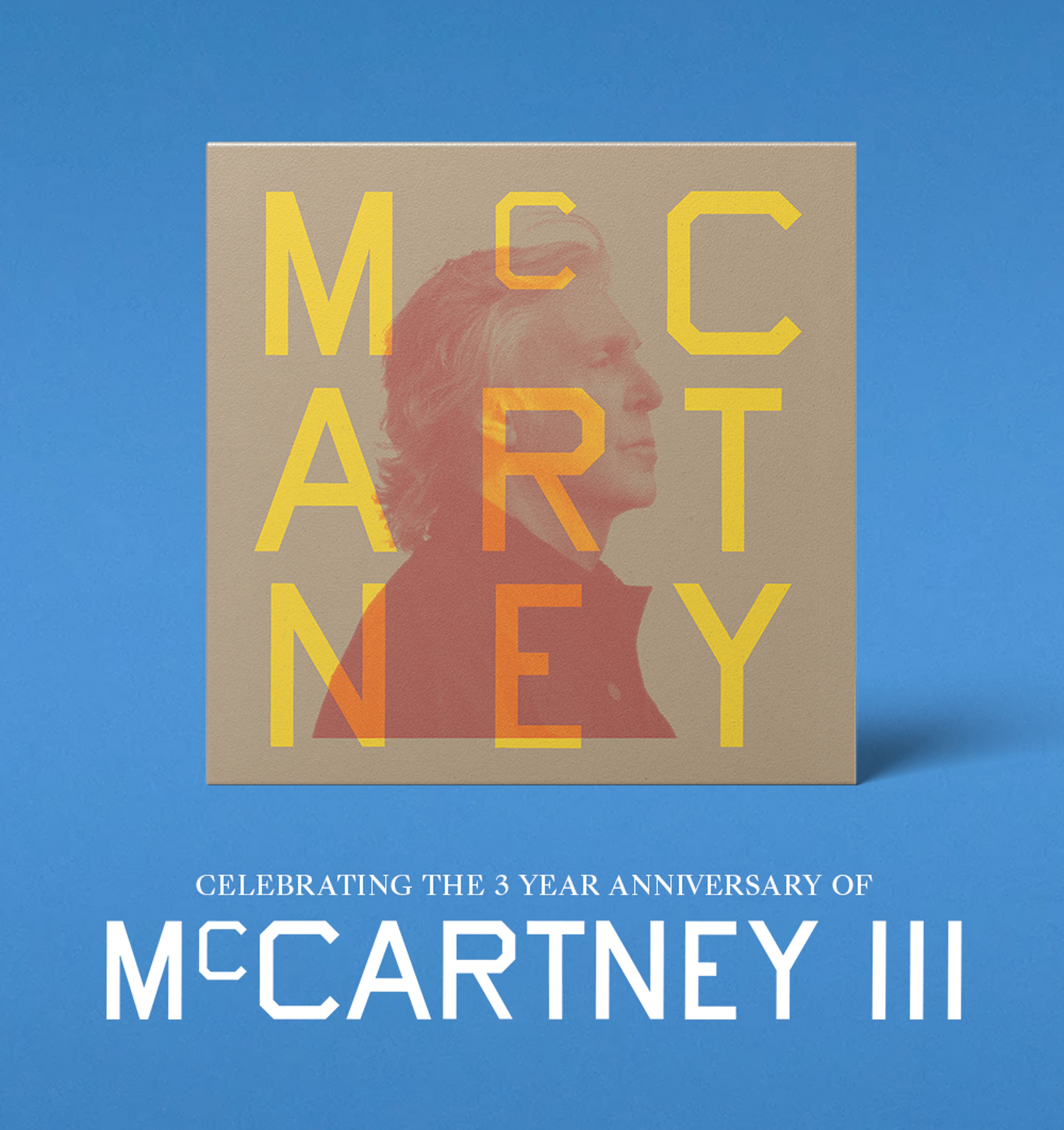 Cover artwork for McCartney III - 3x3 Edition