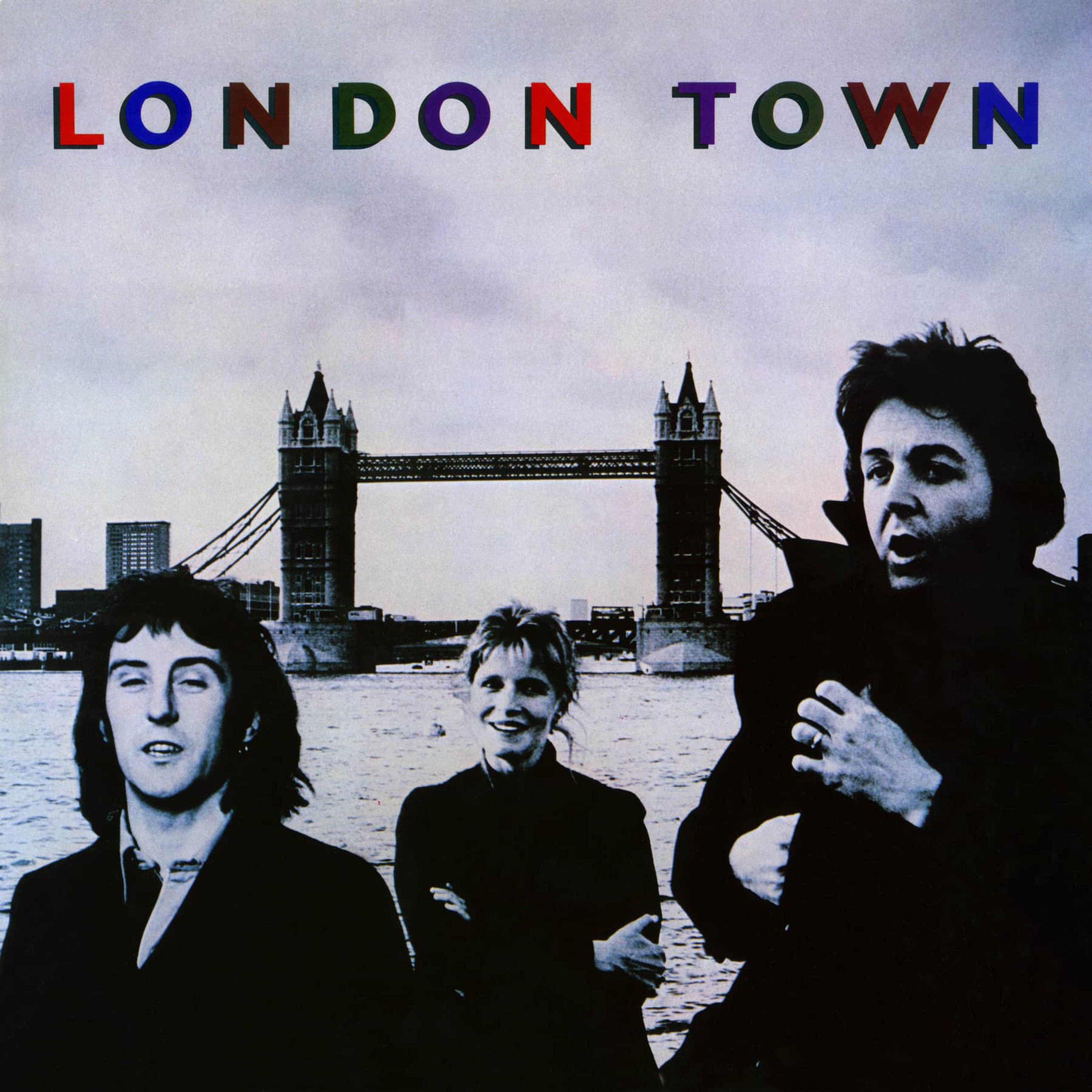 Album sleeve for Wings' album 'London Town'
