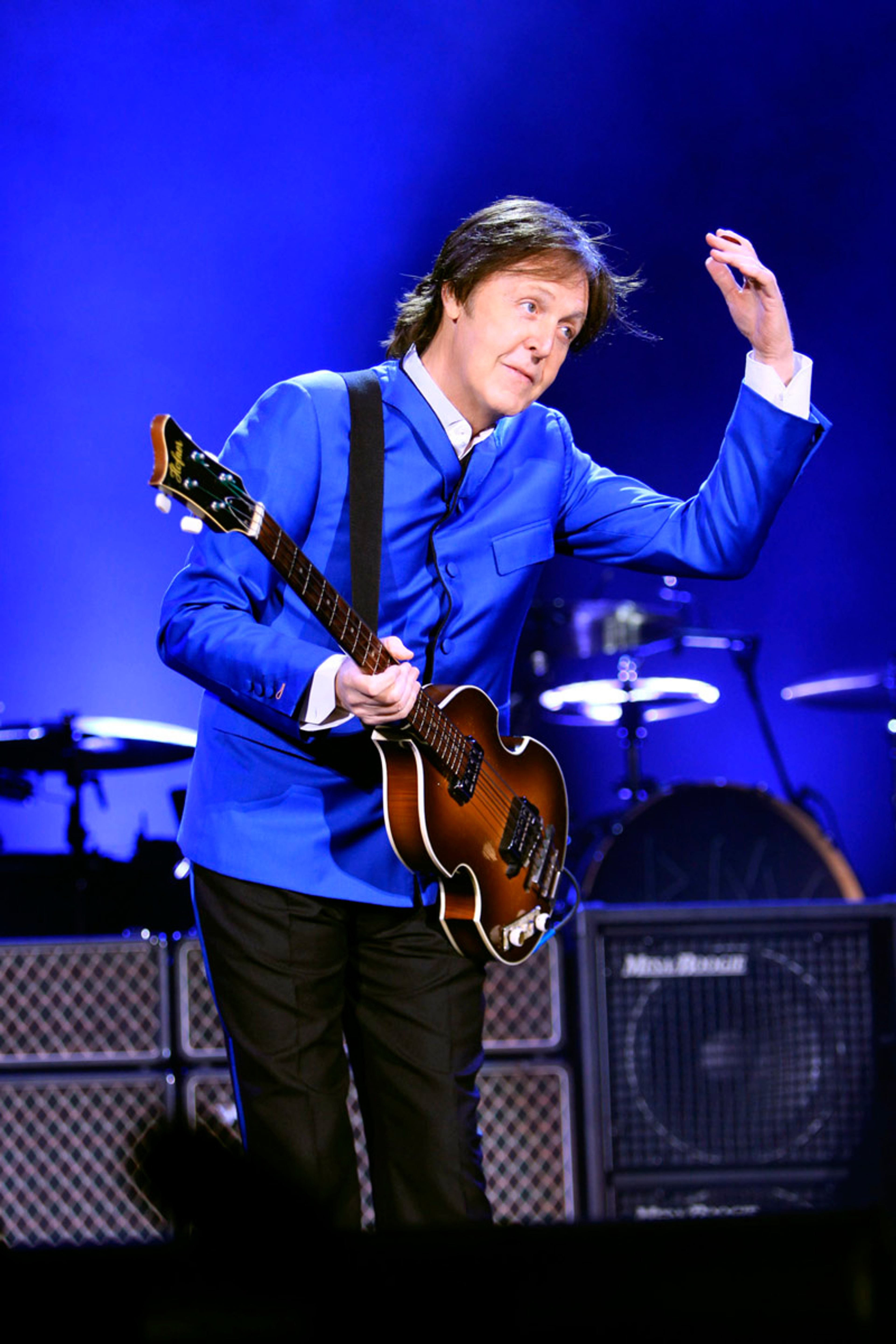 Paul on Stage, Minute Maid Park, Houston, 14th November 2012