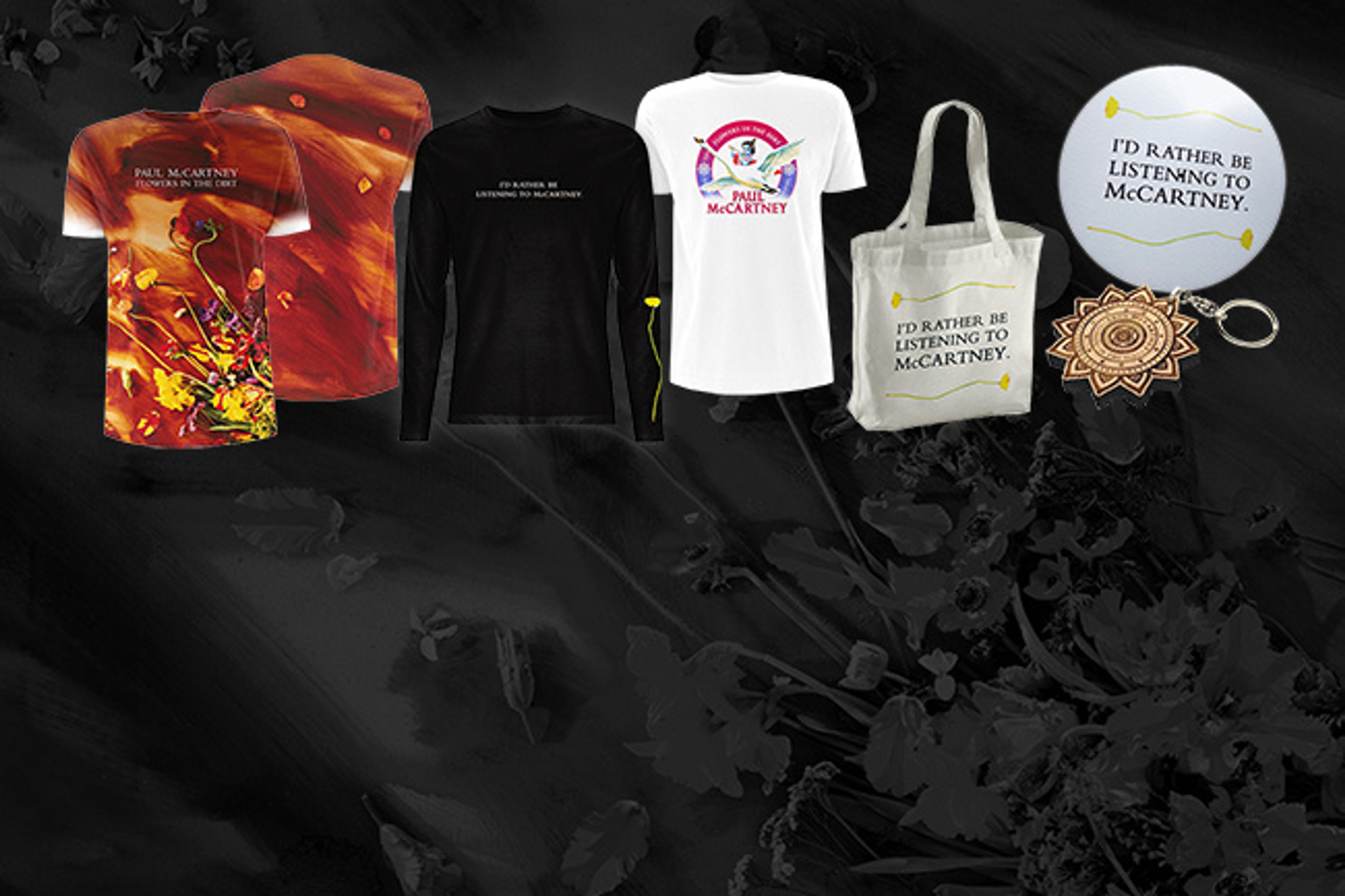 New 'Flowers In The Dirt' Merchandise