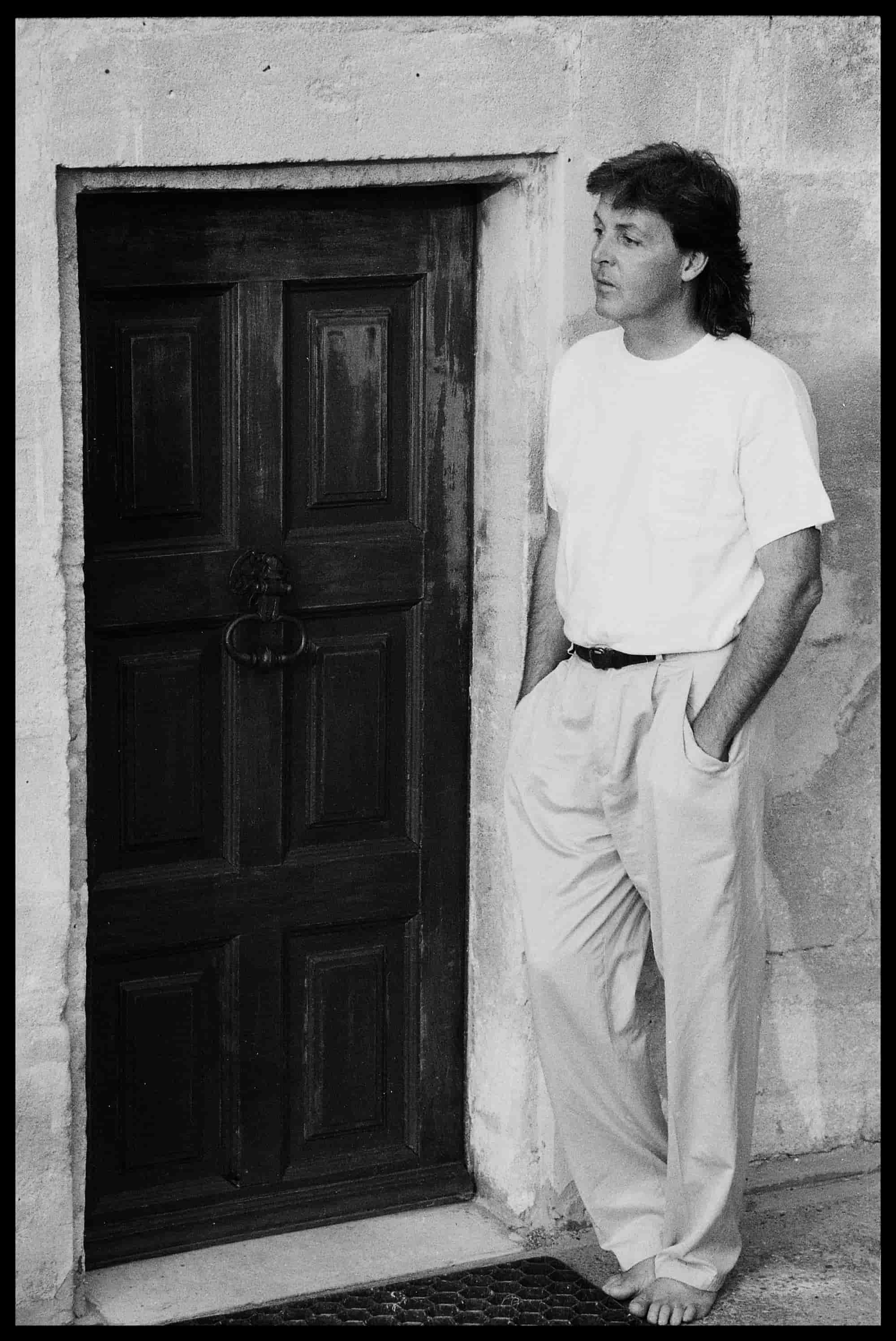Photo of Paul in southern France in 1991.