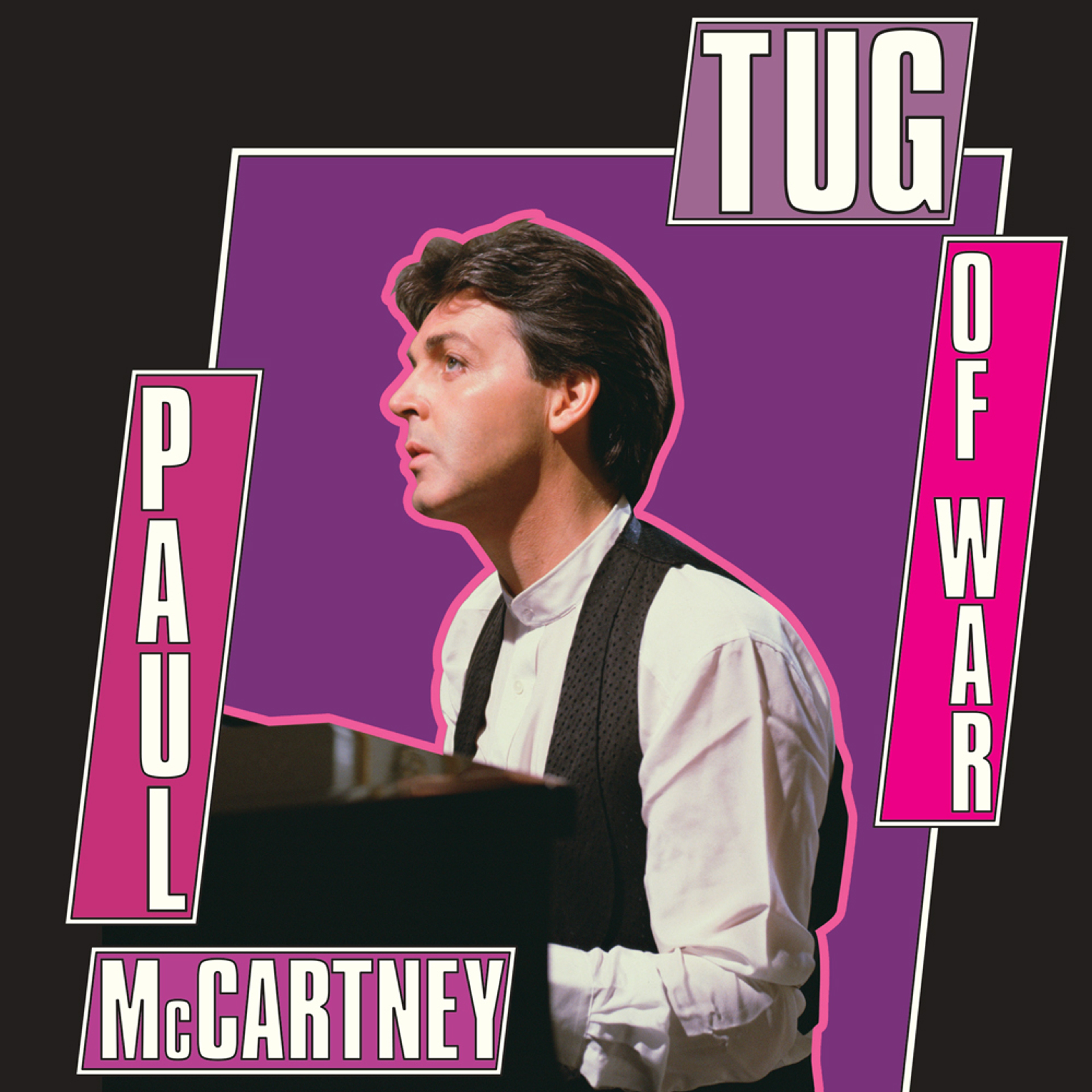 “Tug of War” Single artwork as featured in 'The 7" Singles Box'