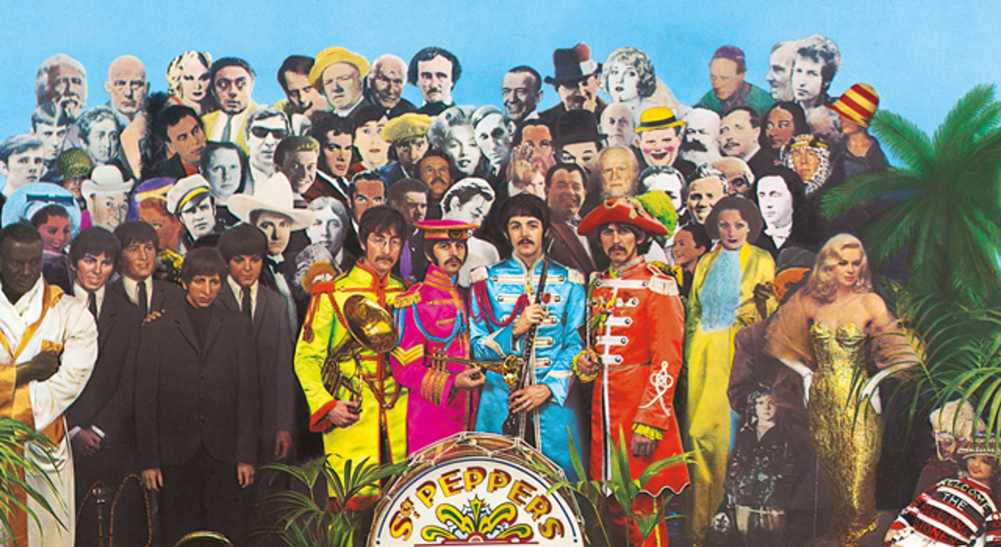 Сержант пеппер. Sgt Pepper's Lonely Hearts Club Band обложка. The Beatles сержант Пеппер. Обложка альбома Битлз сержант Пеппер. Sgt. Pepper’s Lonely Hearts Club Band альбом.