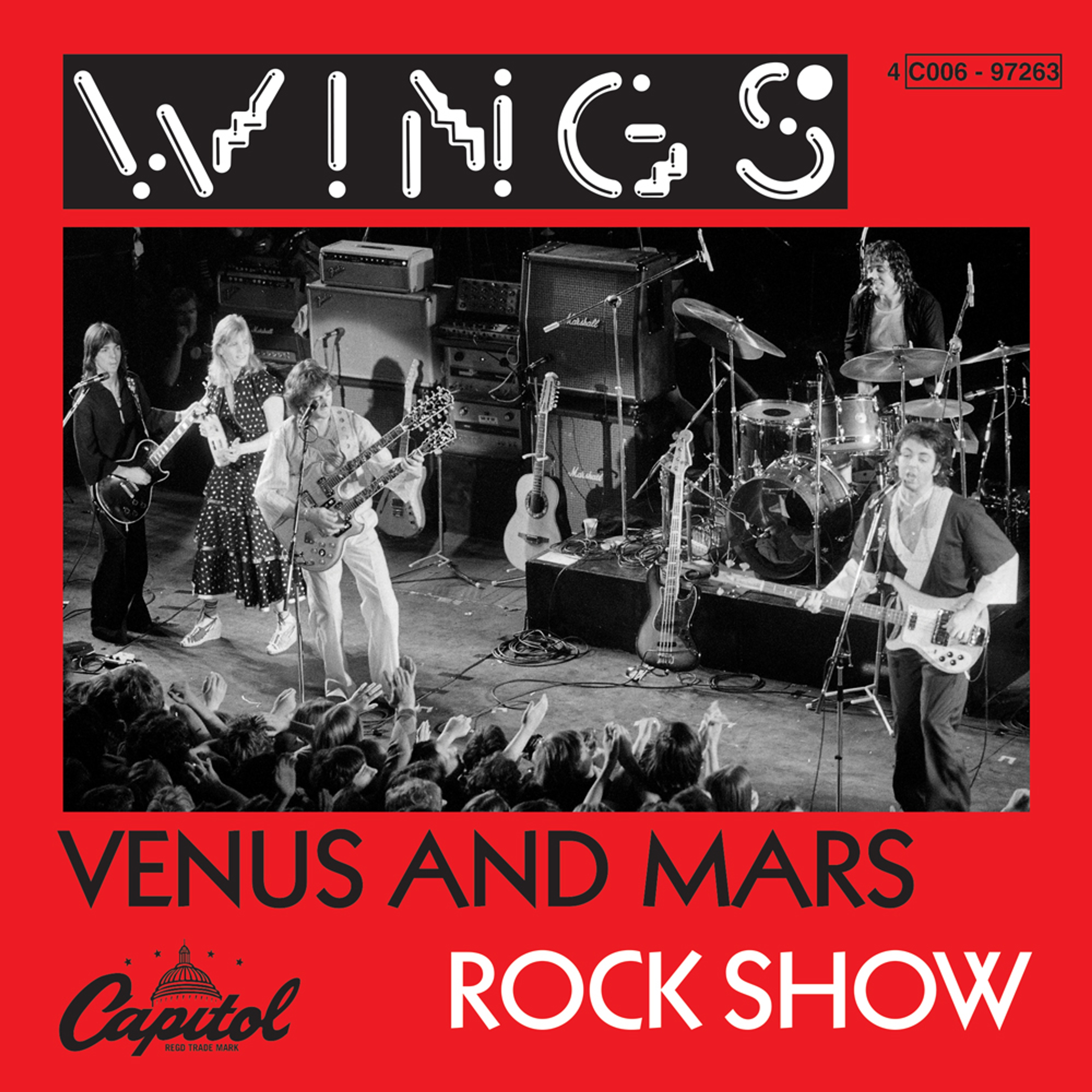 “Venus and Mars / Rock Show” Single artwork as featured in 'The 7" Singles Box'
