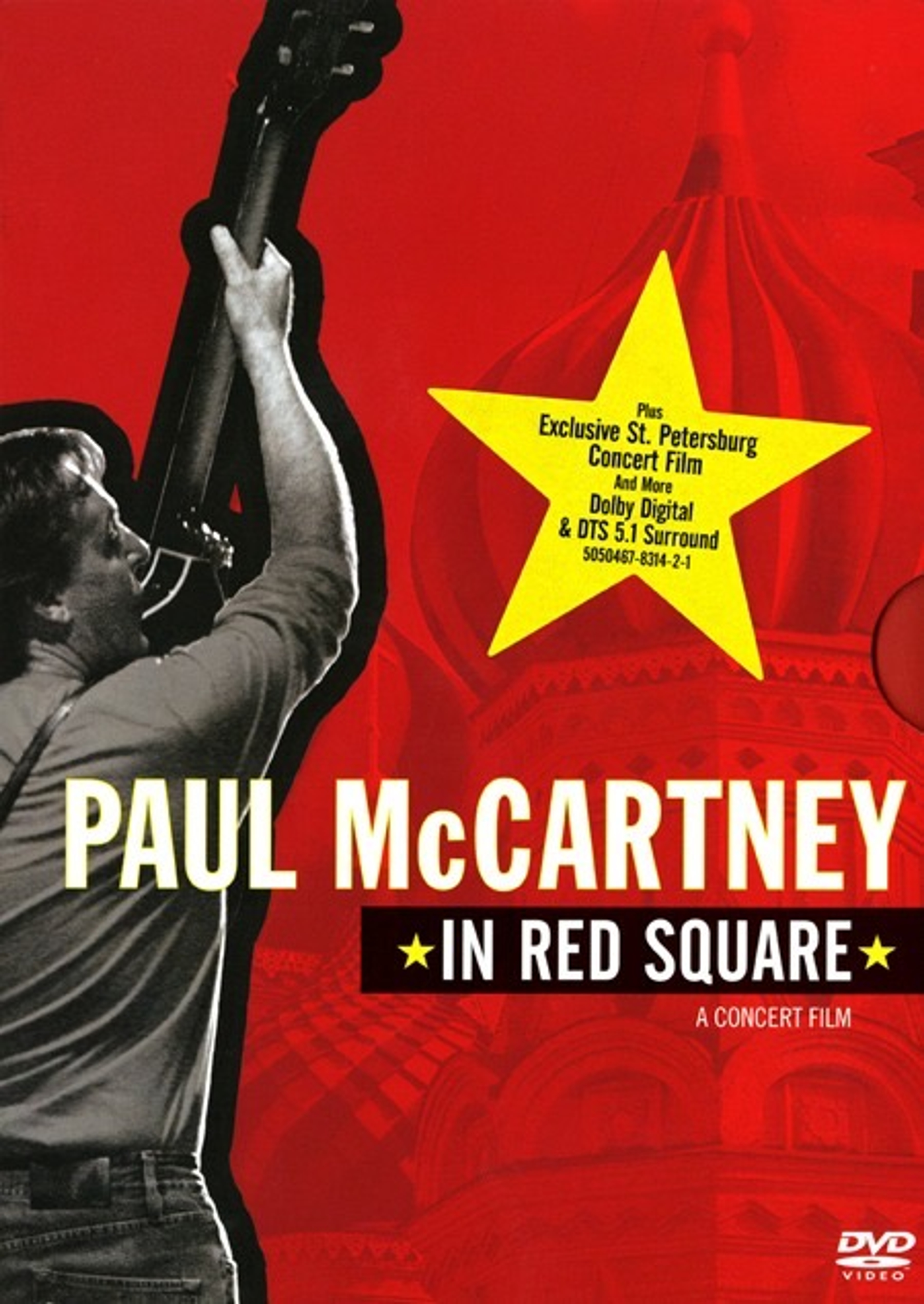 Film cover for Paul McCartney In Red Square