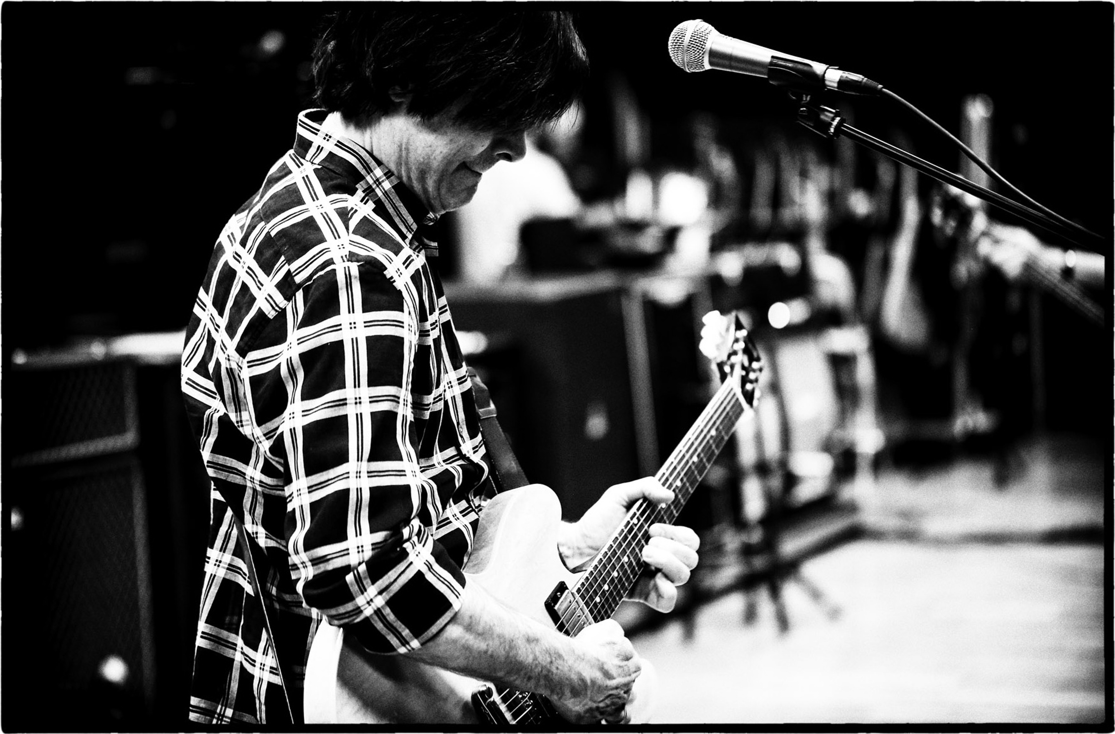 Rusty at rehearsals, Los Angeles, April 13th 2013