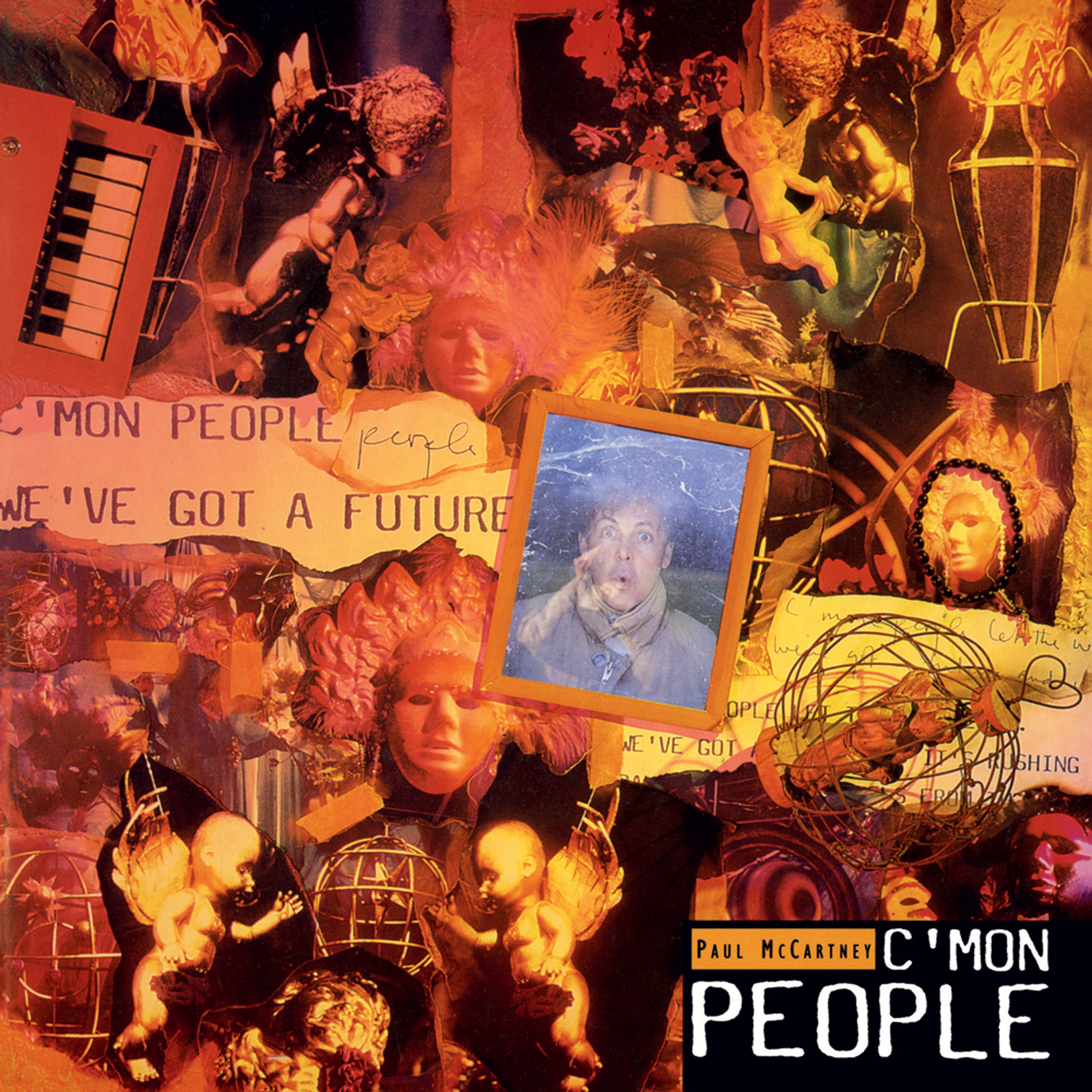 "C'mon People” Single artwork as featured in 'The 7" Singles Box'