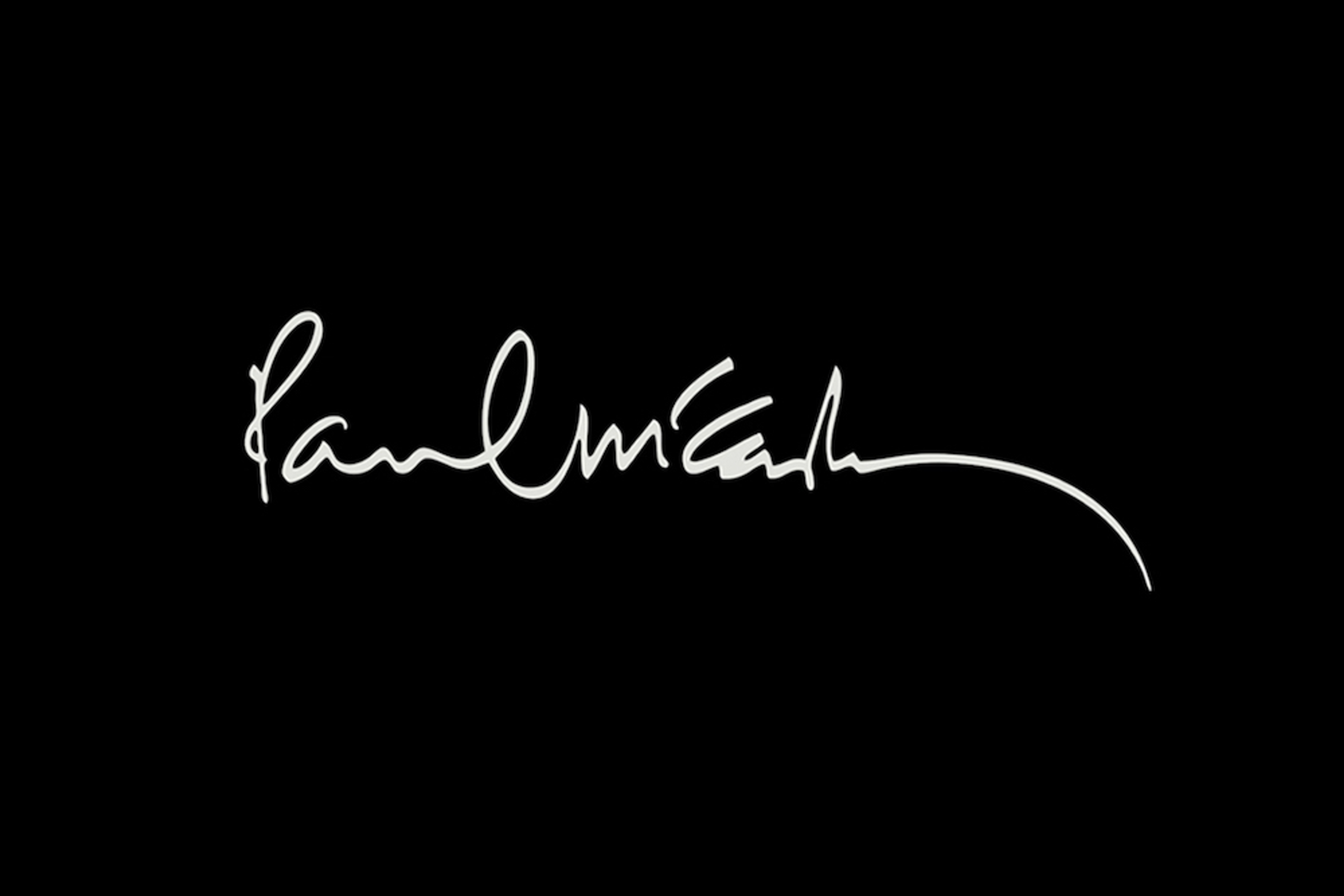 Paul McCartney's signature