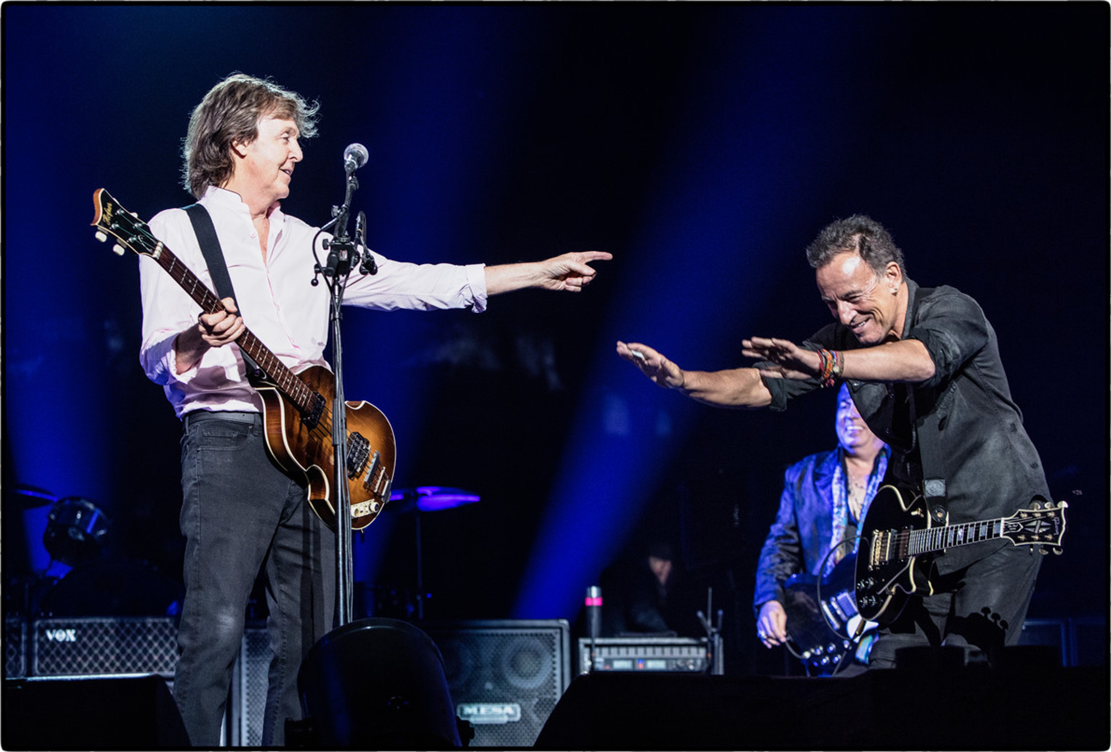 Paul rocked out with Bruce Springsteen on the 15th September at Madison Square Garden