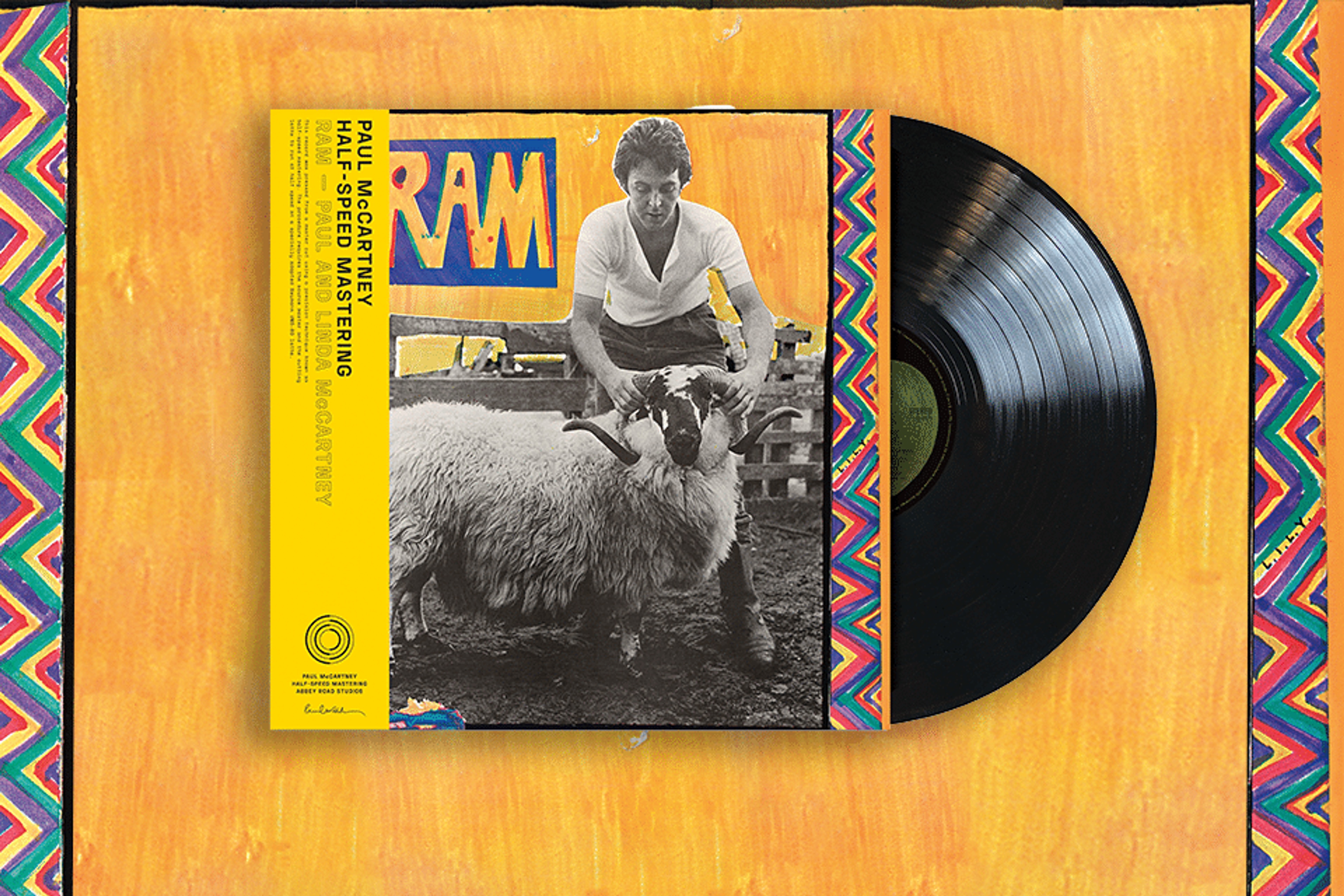 Cover of the 50th Anniversary Half-Speed Mastering release of 'RAM'