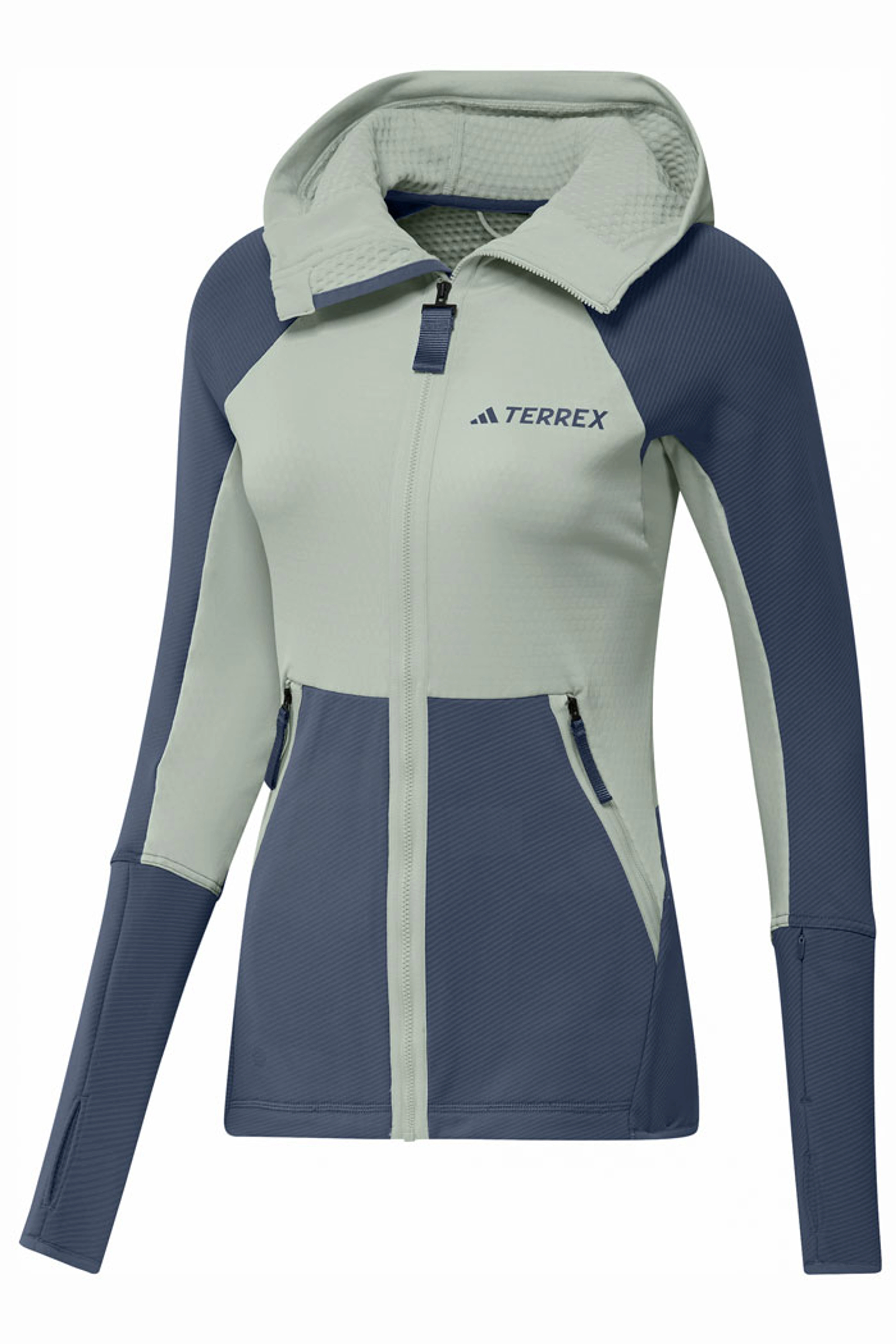 Terrex Tech Flooce Hooded Hiking Fleece Jacket