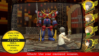 Screenshot from Persona 4 Golden