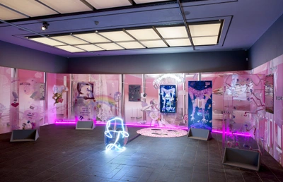 Ye Funa, Beauty + Save the World, installation view at Centre for Chinese Contemporary Art, 2019