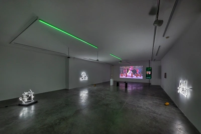 Trembling in Every Direction exhibition view Curated by Jing Yi Teo