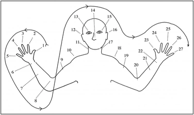 A body counting system from the Oksapmin people in Papua New Guinea.