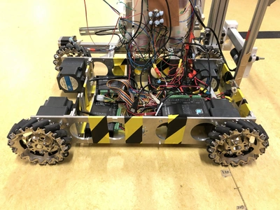 Mobile robot from the lab