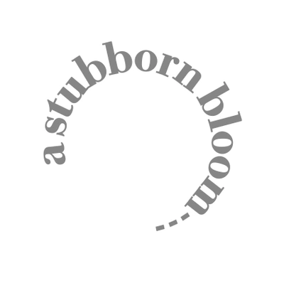 A Stubborn Bloom logo