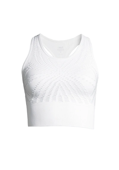 Open structure sports top