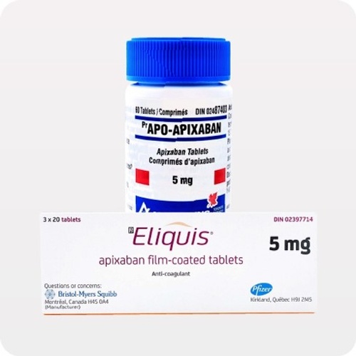 eliquis- apo apoxaban- 5mg