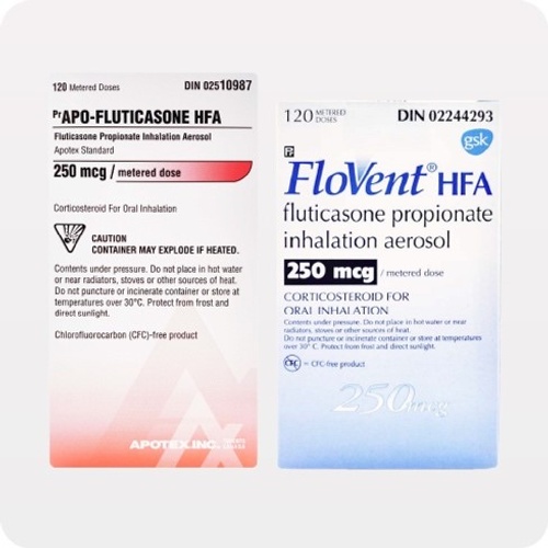 flovent hfa 250mcg- apo fluticasone hfa 250mcg