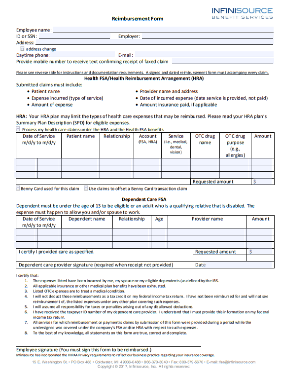 Contoh form reimburse kesehatan.