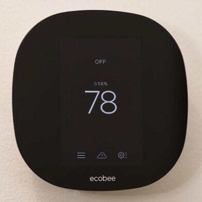 picture of ecobee® Smart Thermostat in home