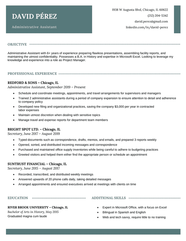 Best Resume Format 3 Examples & Templates Jobstreet Singapore