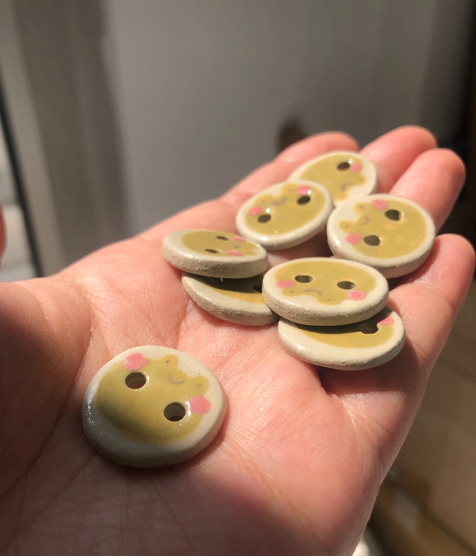 Boutons grenouille
