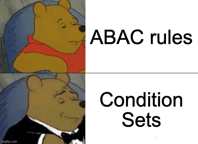 ABAC Rules vs. Condition Sets