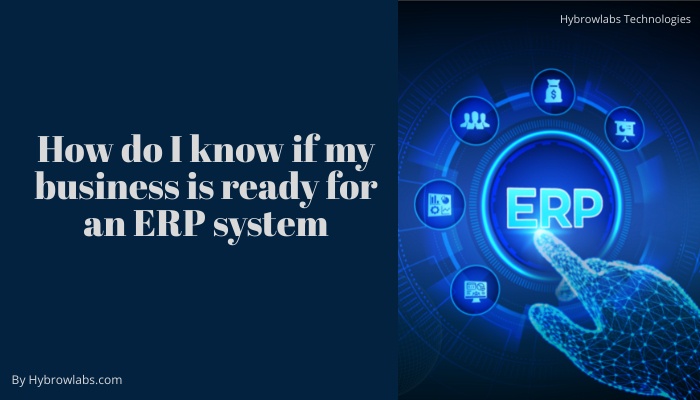 How do I know if my business is ready for an ERP system