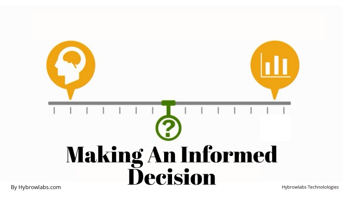 Making An Informed Decision