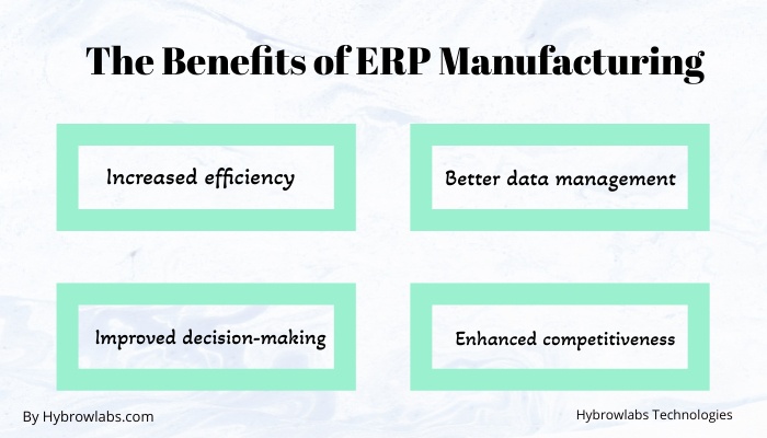 The Benefits of ERP Manufacturing