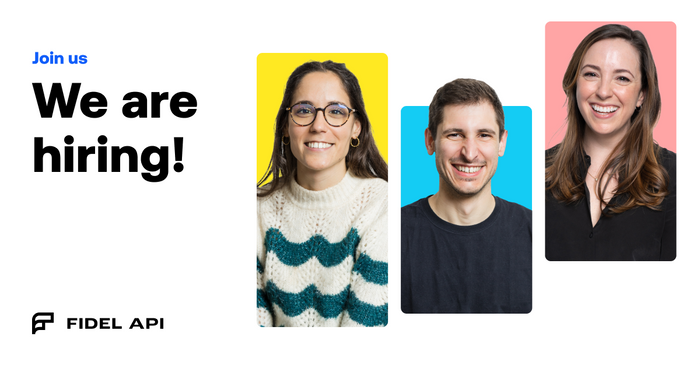 Come join Fidel API, a fast-growing fintech!