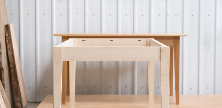 Kitchen / Dining table in English Ash