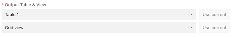 Toggl Track output table in Airtable