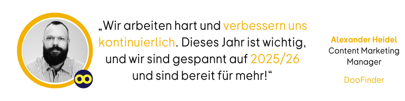 Zitatbox von Alexander Heidel von DooFinder
