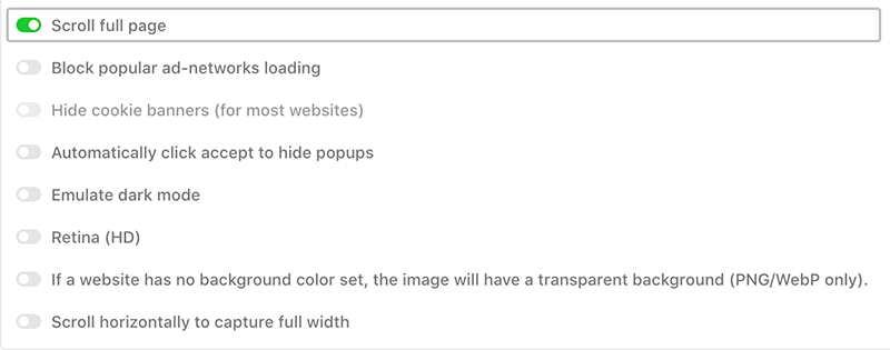 set urlbox image width to import to Airtable