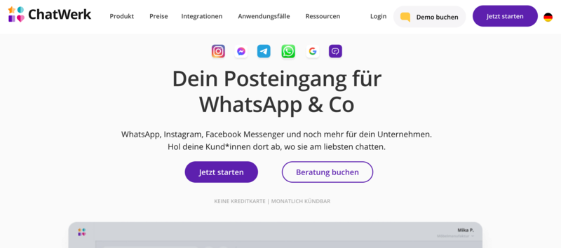 WhatsApp-Newsletter-Tools Chatwerk