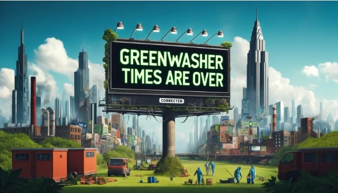 Greenwashing times are over