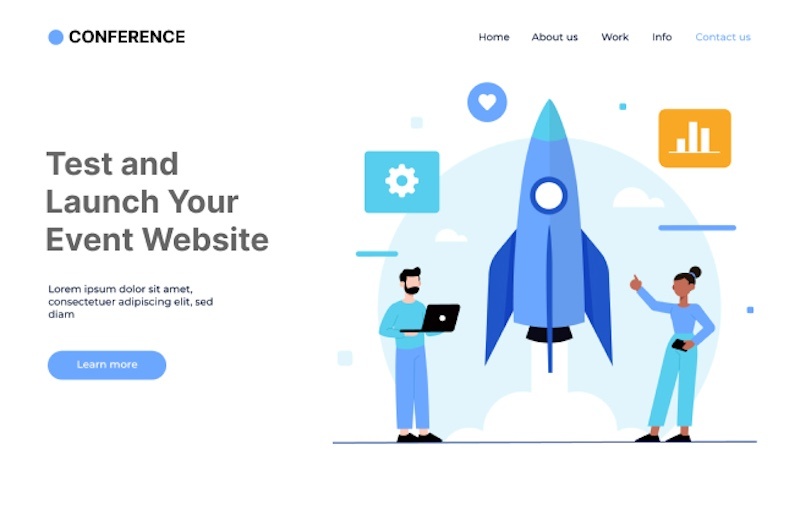 Test and Launch Your Event Website