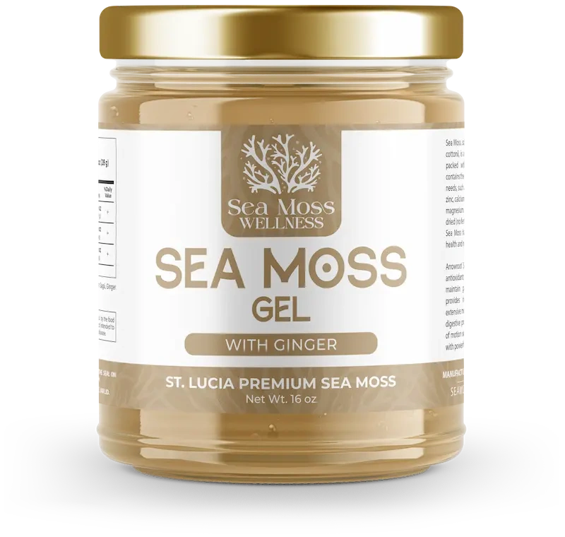 Ginger sea moss gel