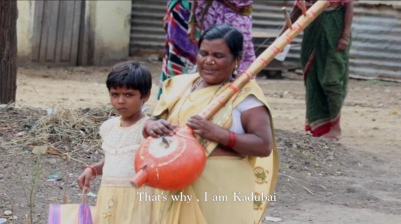 Still from the documentary, *Kadubai*, seen here are Kadubai with her daughter