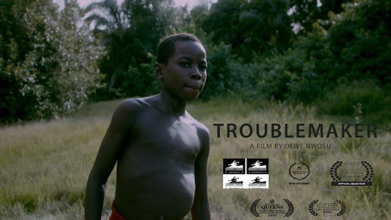 Poster for the short film ‘Troublemaker’