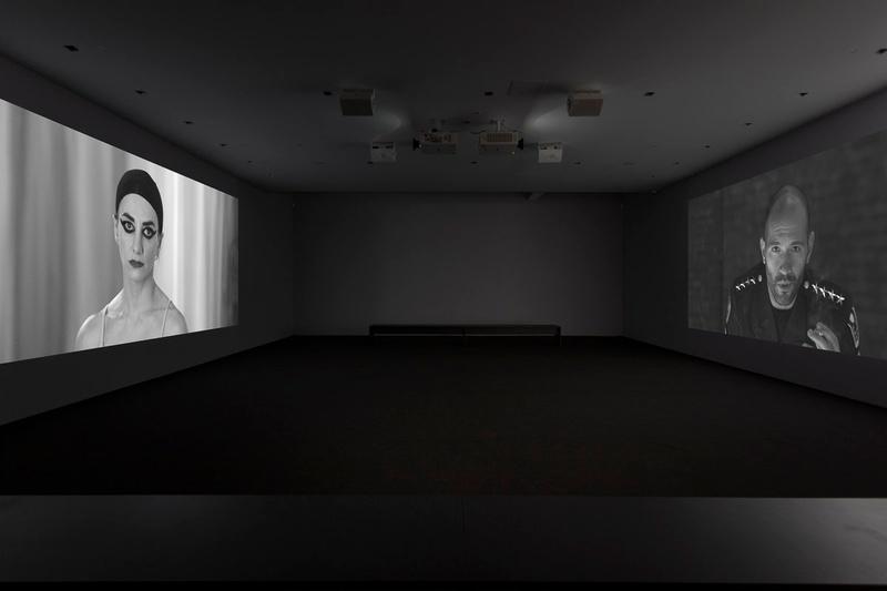Installation view, Shirin Neshat, The Fury, Gladstone Gallery, New York, 2023 Photography by David Regen, Courtesy of the artist and Gladstone Gallery