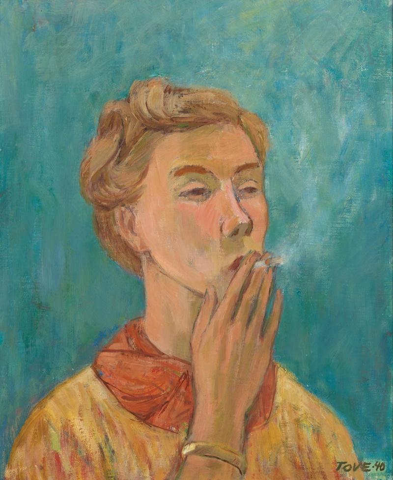 Tove Jansson, Smoking Girl, 1940, ©Tove Jansson