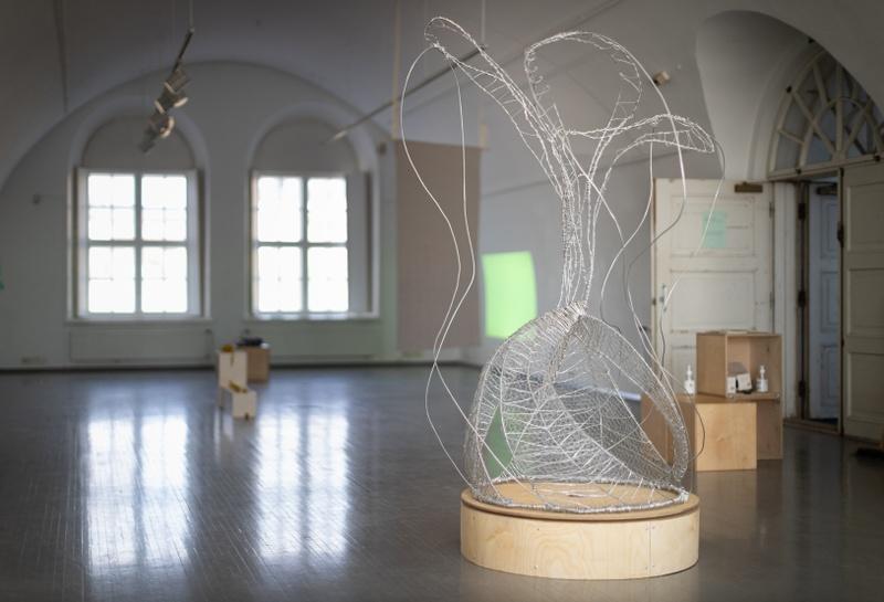 Anastasia Anikina, Cycles, 2021, kinetic sculptures