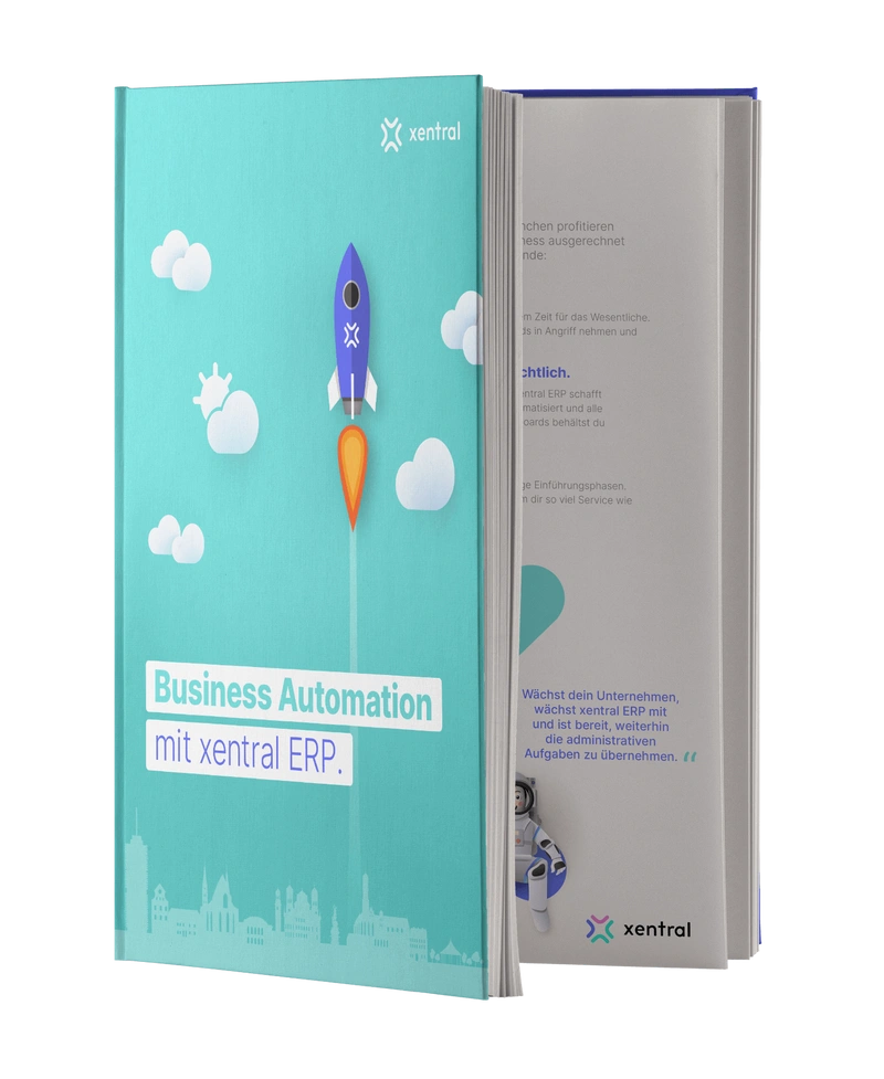 eBook business automation with Xentral