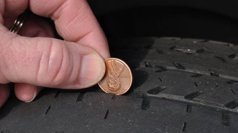 How to Do the Tire Tread Penny Test